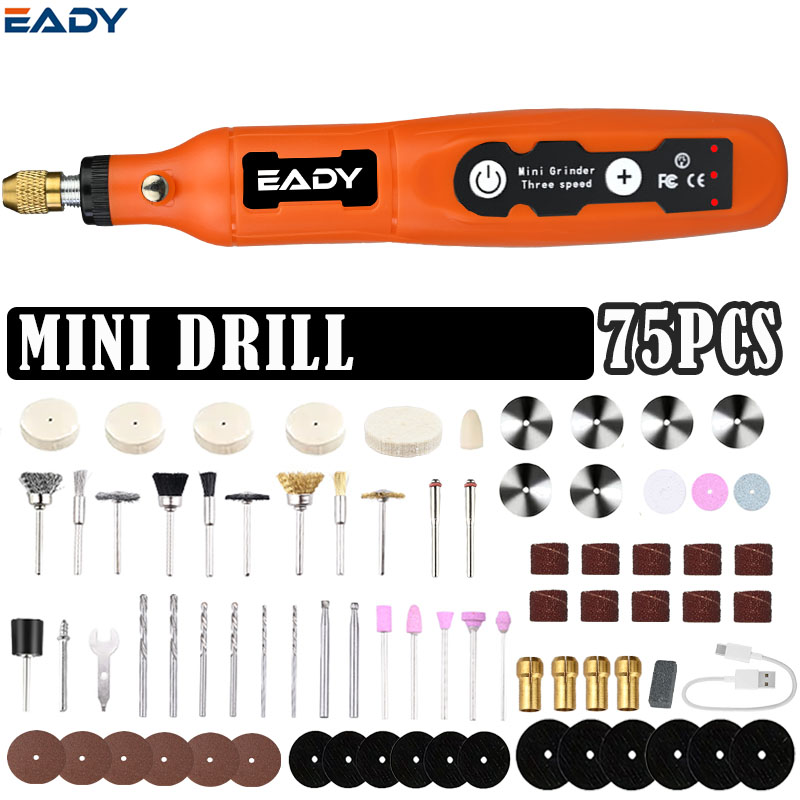 USB Cordless Mini Drill & Engr - Workshop Tools For Carpentry recension och pris