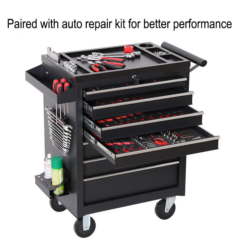 5 Drawer Storage Tool Box Trol - Workshop Tools Trolley recension och pris
