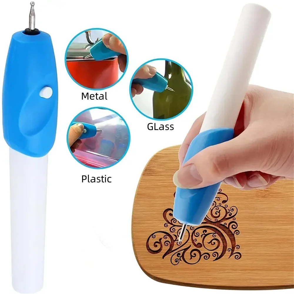 Mini Electric Engraving Pen Bl - Workshop Tools For Carpentry recension och pris